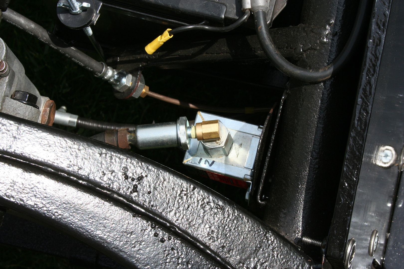 Brake pipe routing MGA Forum The MG Experience